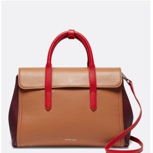 *NEW*Draper James Leather Satchel